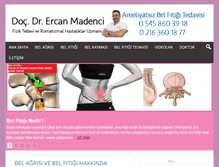 Tablet Screenshot of ameliyatsizbelfitigi.com